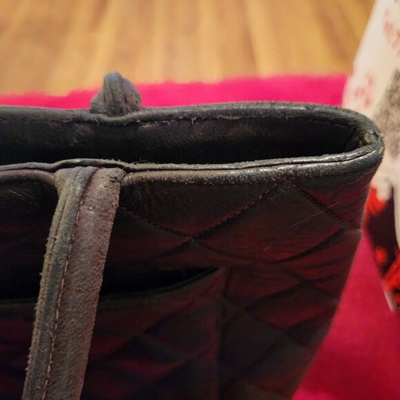 Chanel Caviar Medallion Tote Brown - Picture 5 of 6